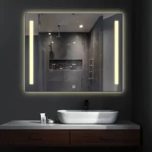 Bathroom Led Lighted Anti-fog Vanity Smart Mirror