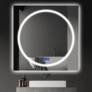 Anti-Fog Smart Touch Screen Bathroom Mirror