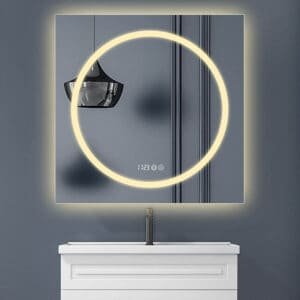 Anti-Fog Smart Touch Screen Bathroom Mirror