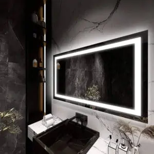 Modern Wall Mounted Smart Led Mirror Defogger