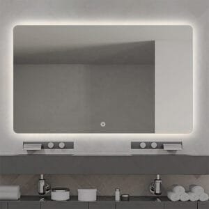 Led Back Light Anti-Fog Smart Touch Bathroom Mirror