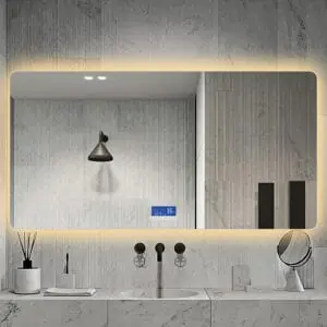 Led Back Light Anti-Fog Smart Touch Bathroom Mirror