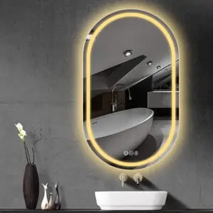 backlit led mirror