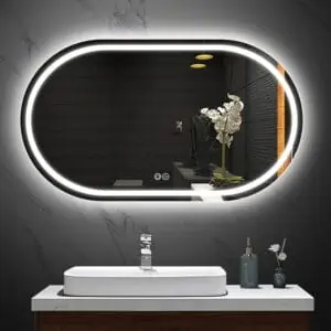 Smart bathroom mirror