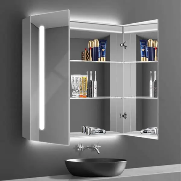 mirror cabinet storage