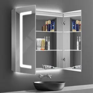 led bathroom cabinet