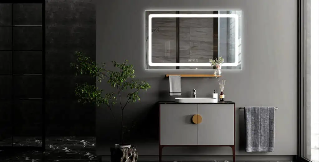 backlit Smart Mirror