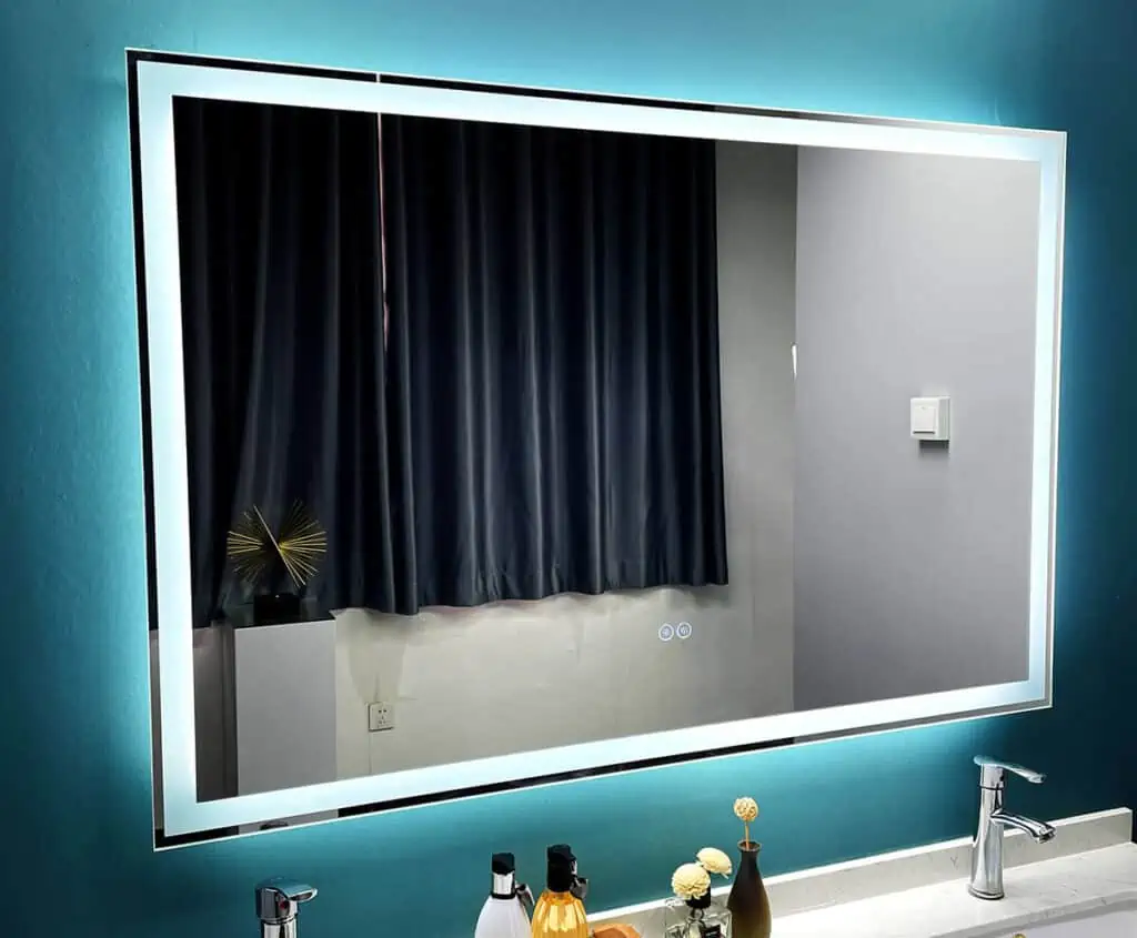 Frameless LED Mirror