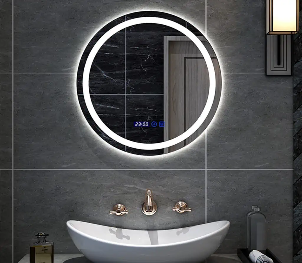 Frameless LED Mirror