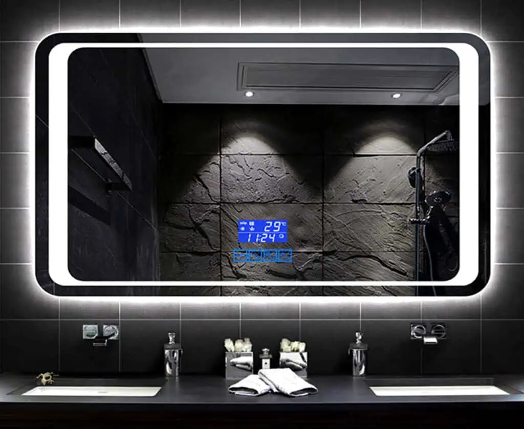 Frameless LED Mirror