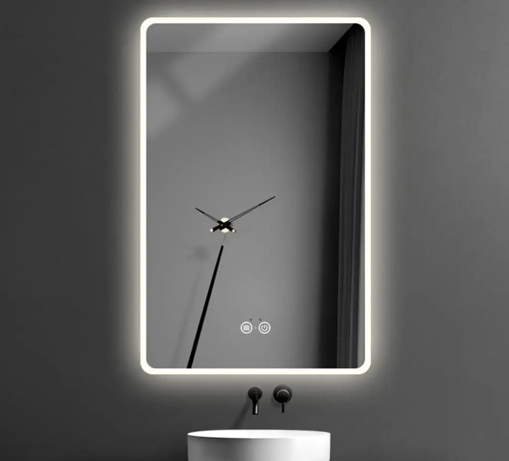 Frameless LED Mirror