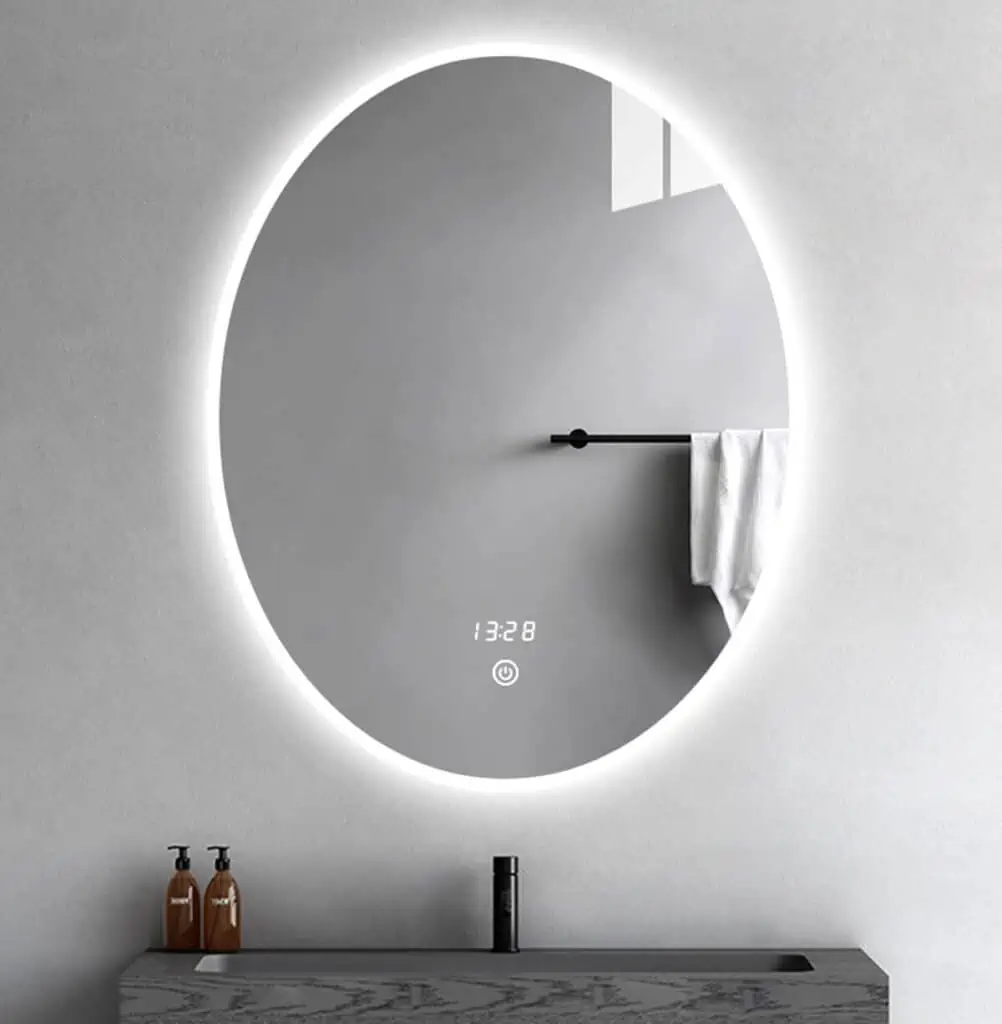 Frameless LED Mirror