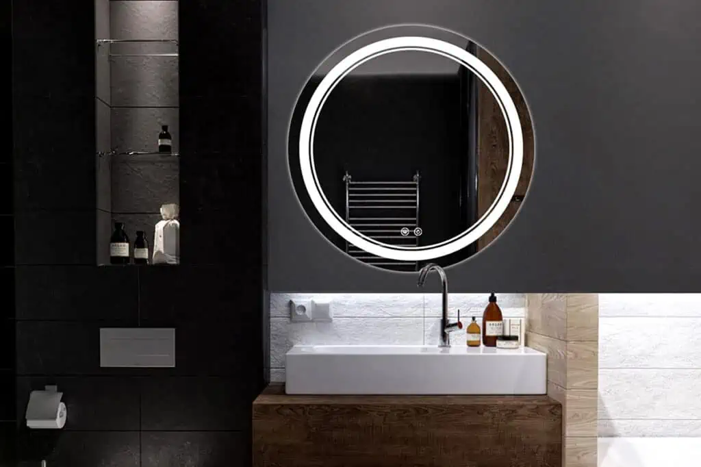 Miroir de salle de bain LED