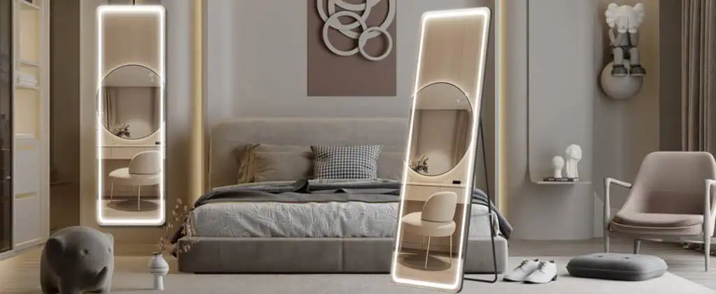 Full-Length LED Mirror