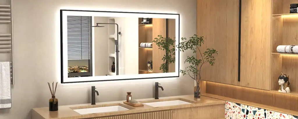 LED Illuminated Bathroom Mirrors