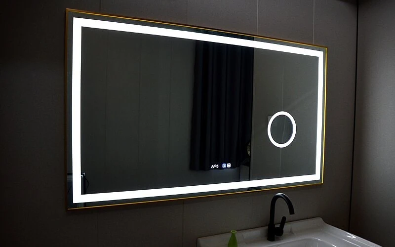 China led bathroom mirror