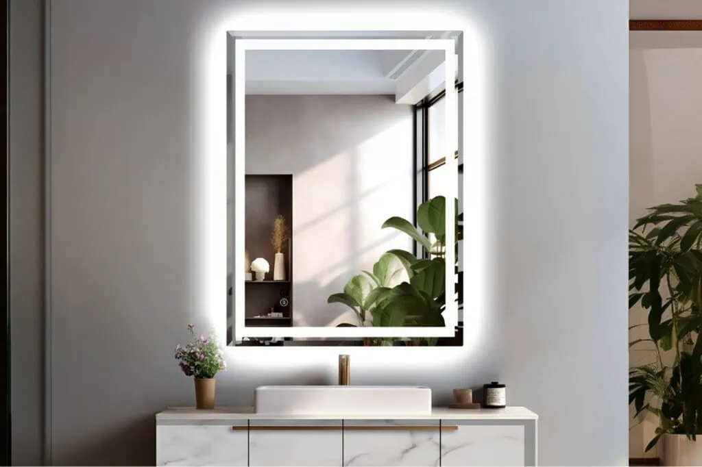 Choosing an LED Bathroom Mirror for Small Spaces