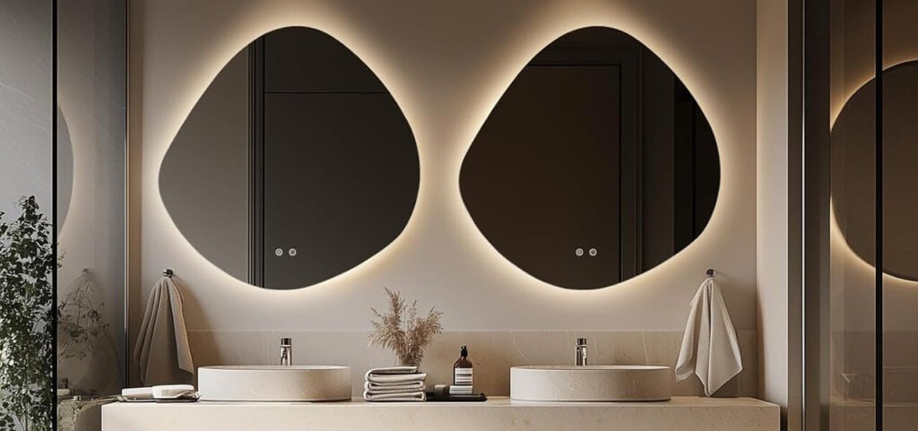 bathroom mirror cost