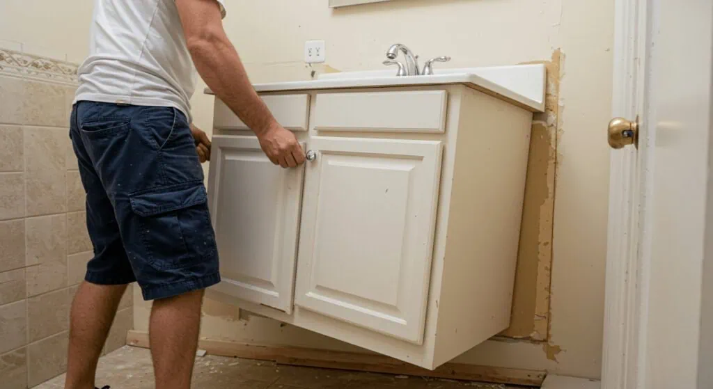 How to Remove a Bathroom Vanity