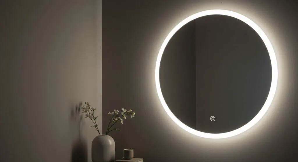 Round Bathroom Mirror Size