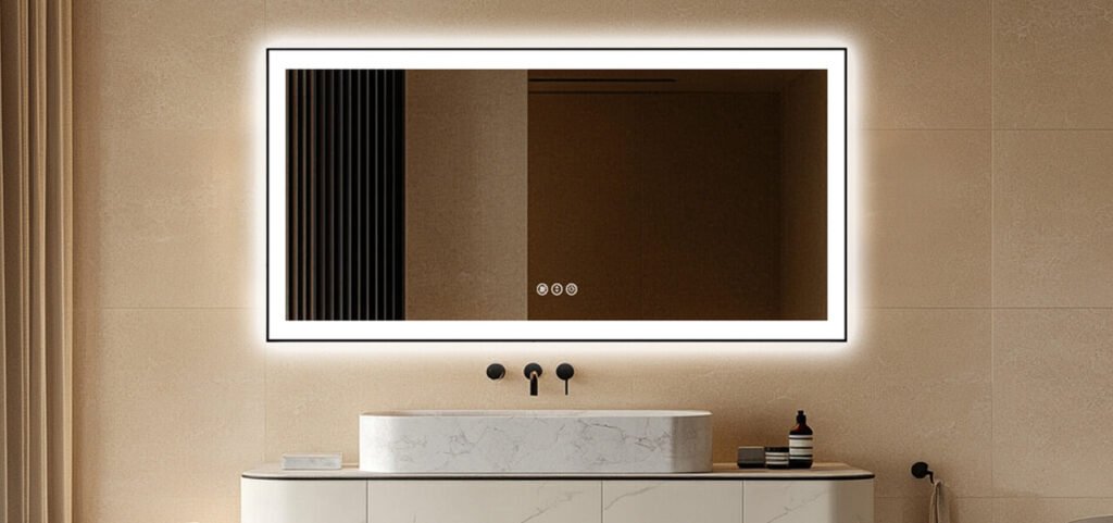 Round Bathroom Mirror Size